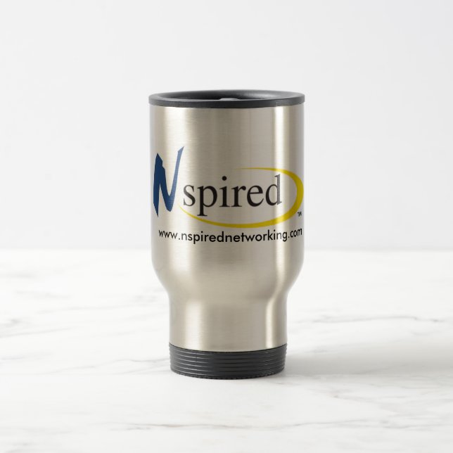 Caneca de viagem - logotipo de Nspired (Centro)