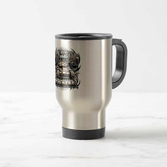 Caneca de viagem M46 Patton (Frente Esquerda)