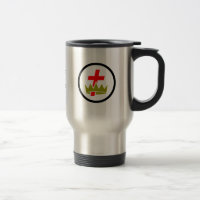 Caneca de viagem maçónica de Templar dos