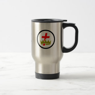 Caneca de viagem maçónica de Templar dos