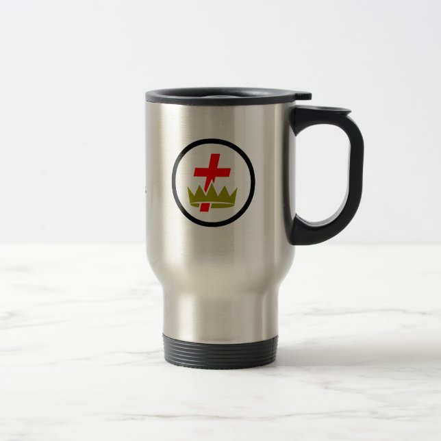 Caneca de viagem maçónica de Templar dos (Direita)