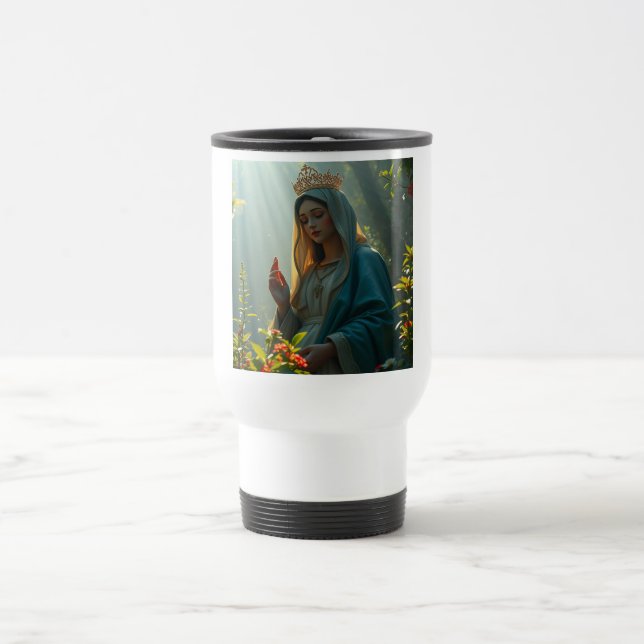Caneca de Viagem Maria Rainha do Céu (Centro)