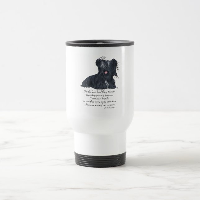 Caneca de Viagem Memória Skye Terrier (Centro)