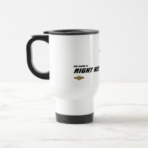 Caneca de viagem "Meu nome está aqui"