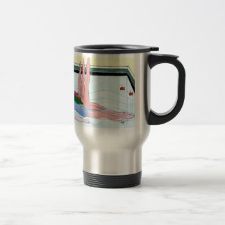 Caneca de viagem Nadadora Sincronizada