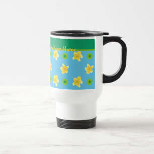 Caneca de viagem Não-derramar: Personalize Primros
