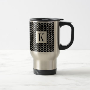 CANECA DE VIAGEM NIT PRETO + Inicial