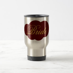 Caneca de Viagem Noiva Moderna Presentes de Casame