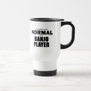 Caneca de viagem Normal do Banjo Player