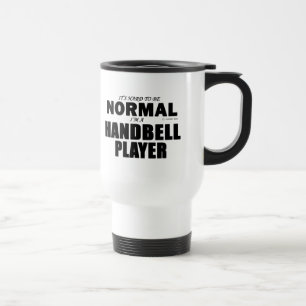 Caneca de viagem normal do jogador do Handbell