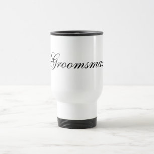 Caneca de viagem padrinho de casamento