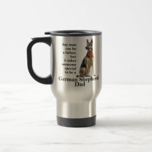 Caneca de viagem Pai german shepherd