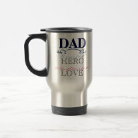 Caneca de viagem - pai: O primeiro amor de uma