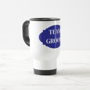 Caneca de Viagem para a Equipe do Noivo