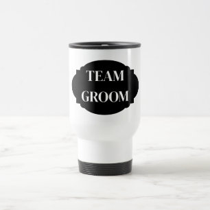 Caneca de Viagem para a Equipe do Noivo