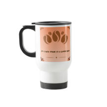 Caneca de Viagem para Amantes de Café Engraçados