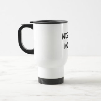 Caneca de Viagem para Executar com Cafeína e Caos