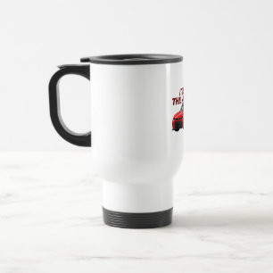 Caneca de Viagem para Fã de Corridas Eu Confio n