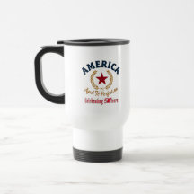 Caneca de Viagem para o 250º Aniversário da Améric