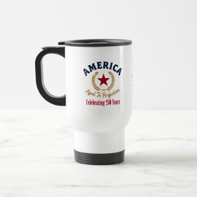 Caneca de Viagem para o 250º Aniversário da Améric (Esquerda)