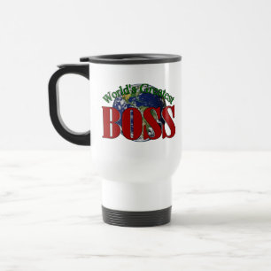 Caneca de Viagem para o Melhor Chefe do Mundo