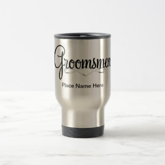 Caneca de viagem para padrinhos de casamento