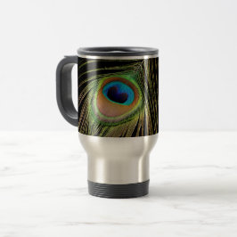 Caneca de Viagem Pena de Pavão