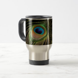 Caneca de Viagem Pena de Pavão