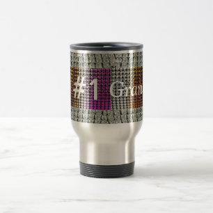 Caneca de viagem personalizada de Bling