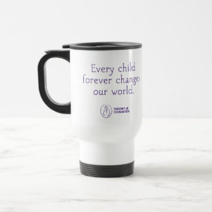 Caneca de viagem personalizada fundação do Triso
