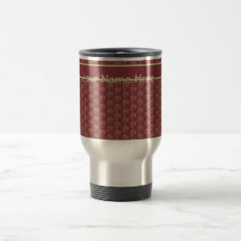 Caneca de viagem Personalizada, Maroon Miniimpress