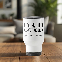 Caneca de Viagem Personalizada para Papai Moderna