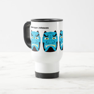 Caneca de viagem Personalizada Yokai Oni (Demônio