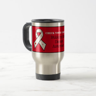 Caneca de viagem Personalizável da Doença de Par