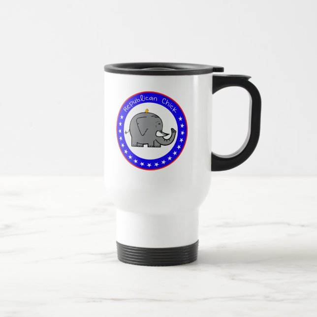 caneca de viagem pintinho republicana (Direita)