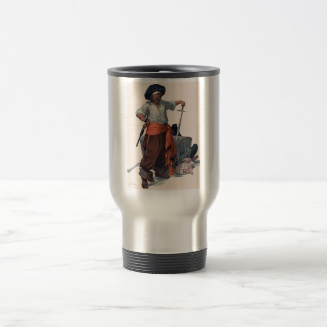 Caneca de viagem Pirata (Centro)