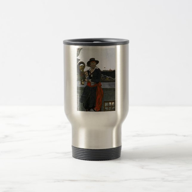 Caneca de viagem Pirata (Centro)