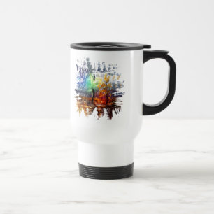 Caneca de viagem plástica de "Raindancer"