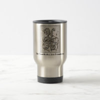 Caneca de viagem pouco convencional das artes