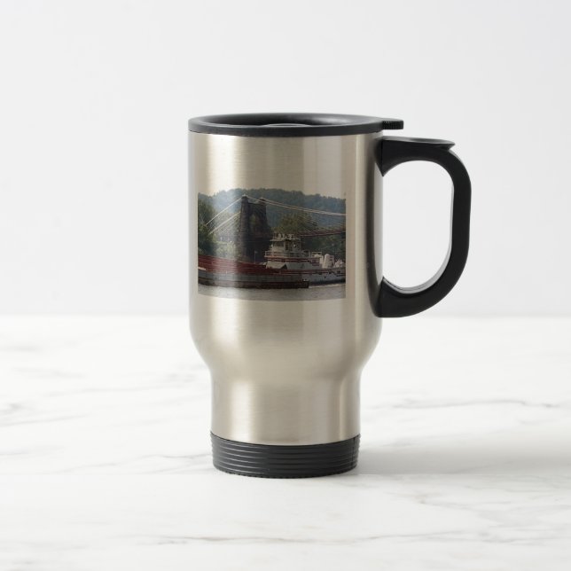 caneca de viagem que roda West Virginia (Direita)