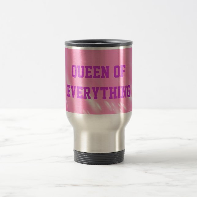 Caneca de Viagem Rainha de Tudo (Centro)