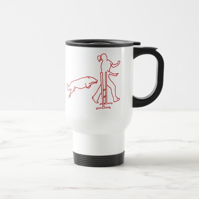 Caneca de Viagem Red Dog (Direita)