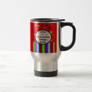 Caneca de viagem respiratória engraçada da terap