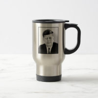 Caneca de Viagem Retrato do Presidente John F Kenn