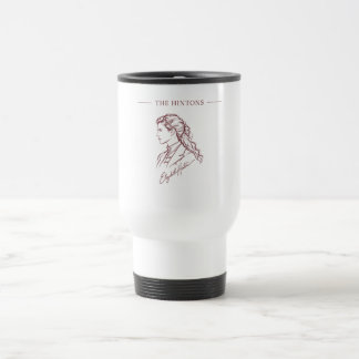 Caneca de Viagem Retrato em Burgundy de The Hinton