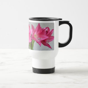 caneca de viagem Rosa-cor-de-rosa do No-Derramar