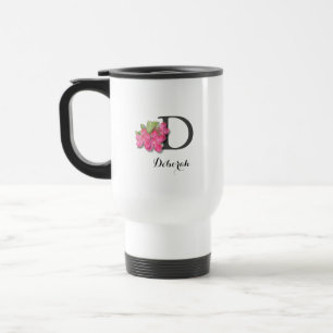 Caneca de viagem rosa-rosada de Azalea