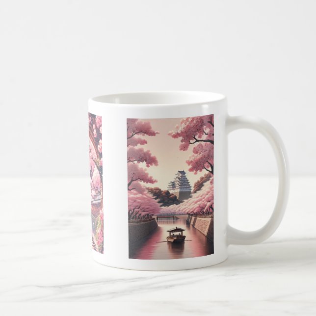 Caneca de viagem Sakura Cherry Blossom (Direita)