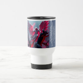 Caneca de Viagem São Miguel Arcanjo Derrota Sataná