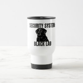 Caneca de Viagem Sistema de Segurança Black Lab